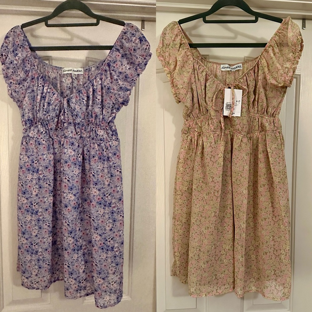 2 Almost Famous Dresses - Size Medium
